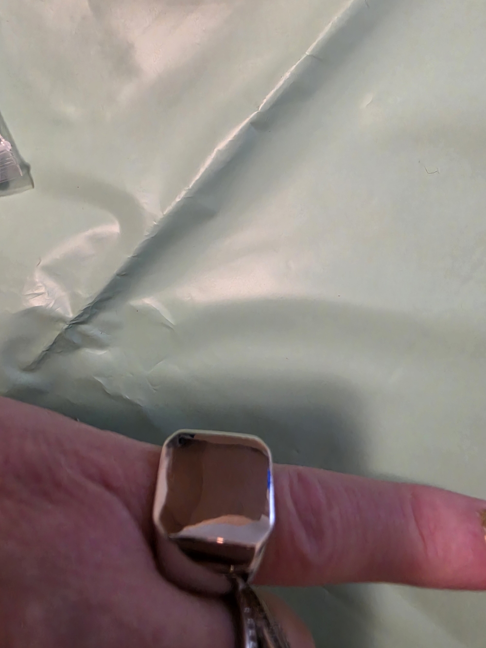 Silver Tone Ring - Fashionable